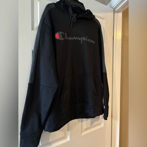 Champion Black Hoodie for Men, Size XL NWT
